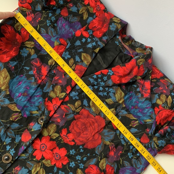 Vintage Worthington Floral Blazer - Picture 7 of 14